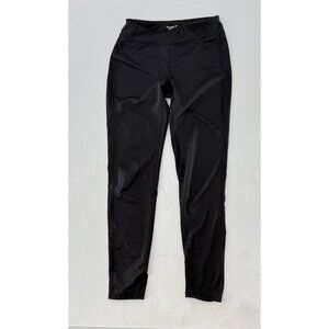 Old Navy Girl’s Black Active Leggings Size L (10-12) Stretch Pull On, See Photos